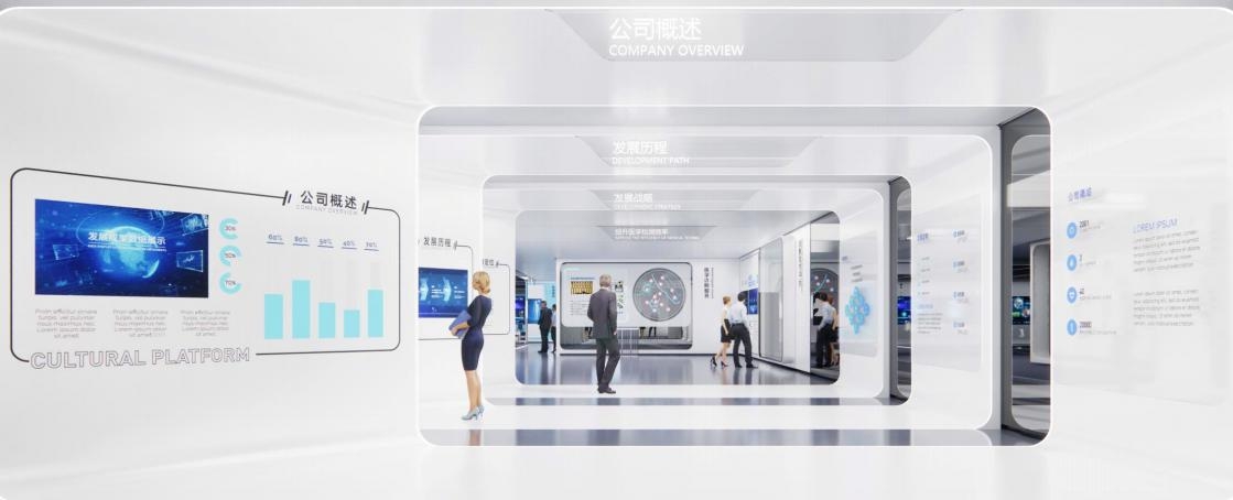 迪安诊断杭州总部展厅设计